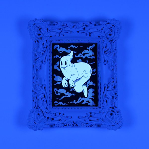 Demonoid Ghost, Mixed Media, 9.5