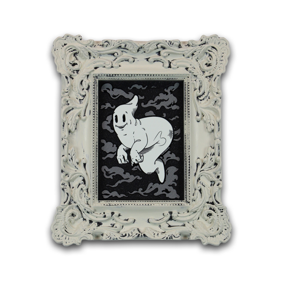 Demonoid Ghost, Mixed Media, 9.5