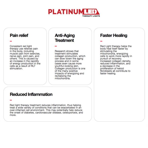 Platinum LED Red Light Therapy BIOMAX Series