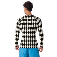 Chessboard Jester Rash Guard Shirt