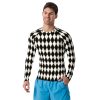 Chessboard Jester Rash Guard Shirt