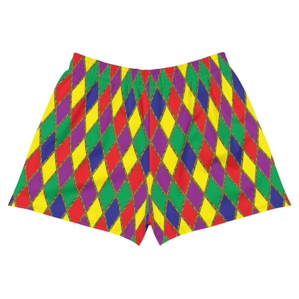 Jester Print Unisex Athletic Shorts