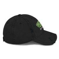 D.S.M.P. Distressed Corporate Logo Hat (Green)