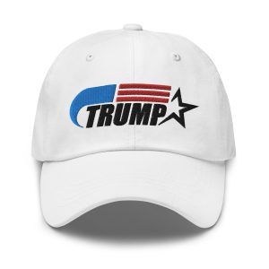 TRUMP “GODSPEED” Logo Hat, White