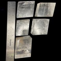 Optical Calcite Blocks, Brazil