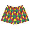 Jester Print Unisex Athletic Shorts