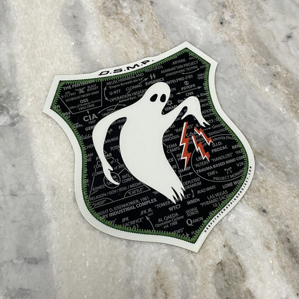 Psyop Ghost Q-Web Glow Sticker