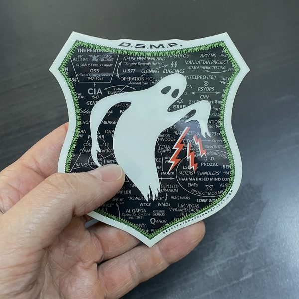 Psyop Ghost Q-Web Glow Sticker