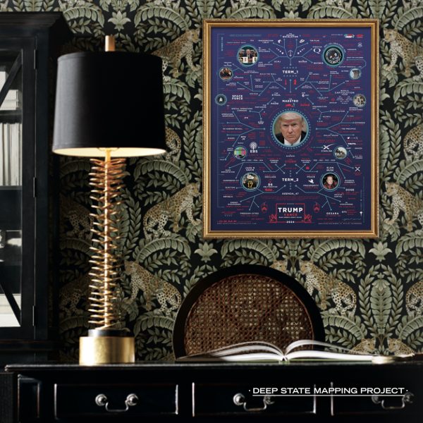 Maestro Map Poster 22 x 28