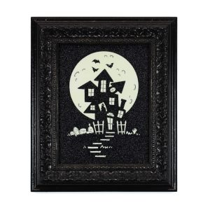 Ghost House, Mixed Media, 16.75" x 19.75"