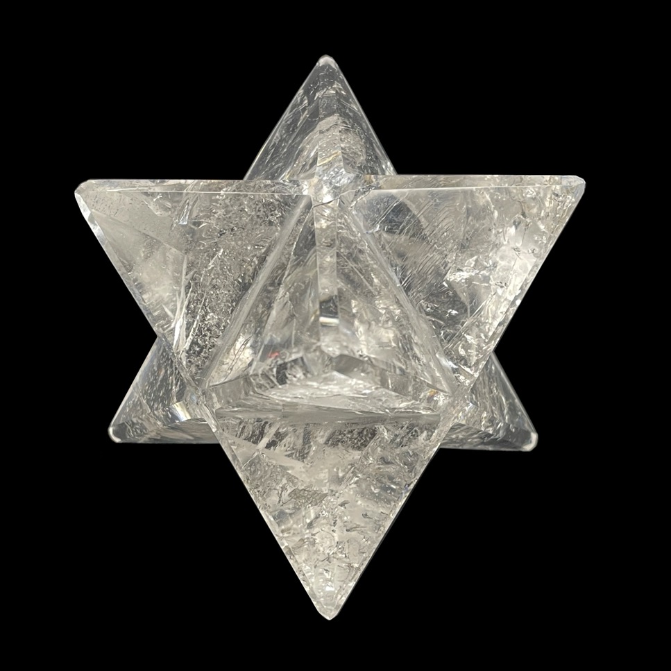 Clear Quartz Merkaba, 2