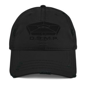 D.S.M.P. Distressed Corporate Logo Hat (Dark)