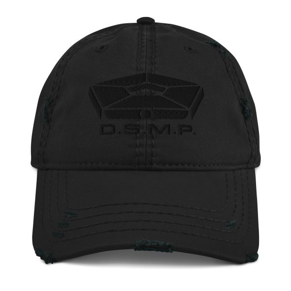 D.S.M.P. Distressed Corporate Logo Hat (Dark)