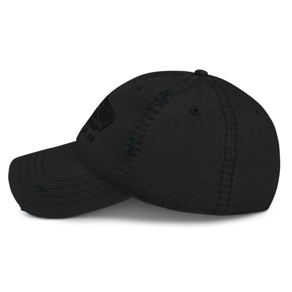 D.S.M.P. Distressed Corporate Logo Hat (Dark)