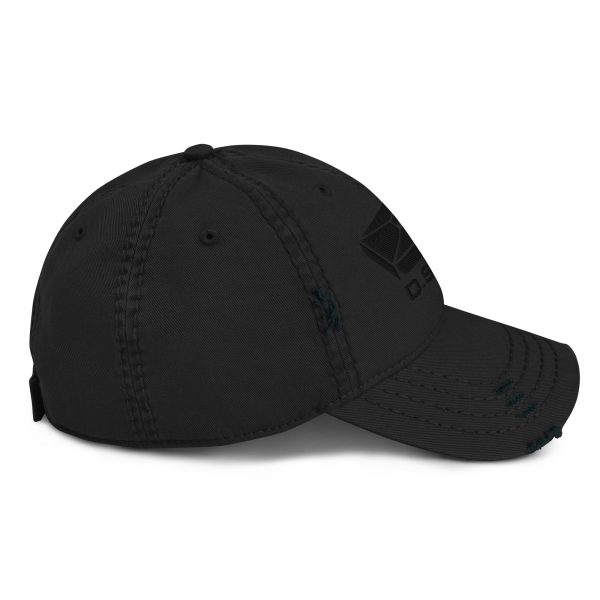 D.S.M.P. Distressed Corporate Logo Hat (Dark)