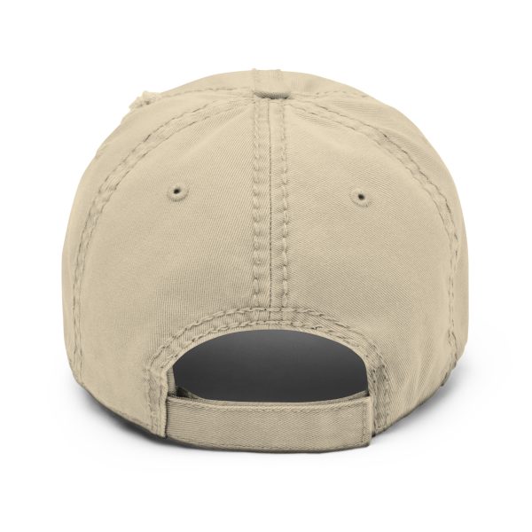 D.S.M.P. Distressed Corporate Logo Hat (Tan)