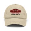 D.S.M.P. Distressed Corporate Logo Hat (Tan)