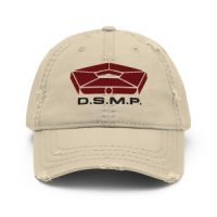 D.S.M.P. Distressed Corporate Logo Hat (Tan)