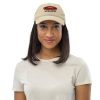 D.S.M.P. Distressed Corporate Logo Hat (Tan)