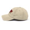 D.S.M.P. Distressed Corporate Logo Hat (Tan)