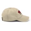 D.S.M.P. Distressed Corporate Logo Hat (Tan)