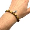 Golden Tiger's Eye Bead Bracelet (8mm)
