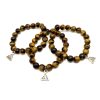 Tiger's Eye Bead Bracelet (10mm)