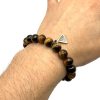 Tiger's Eye Bead Bracelet (10mm)