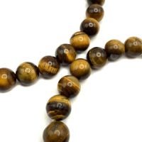 Tiger's Eye Bead Bracelet (10mm)