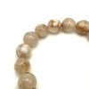 Flower Agate 12mm Bead Bracelet