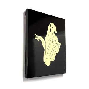 Mr. Spooky, Screen Print on Vinyl 16" x 20"