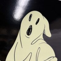 Mr. Spooky, Screen Print on Vinyl 16