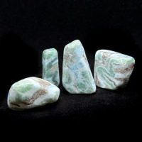 Dark Aqua Larimar Tumbled, Dominican Republic