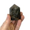 Tourmaline Phantom Quartz Polished Point 2.5