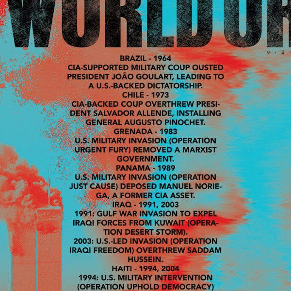 NWO / CIA Timeline Poster 24 x 36