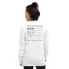 Q-KEY LONG SLEEVE T-SHIRT (WHITE)