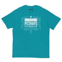 Gate Map T-Shirt (Aqua, Black, Yellow)