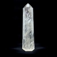 Giant Quartz Polished Obelisk 15.5