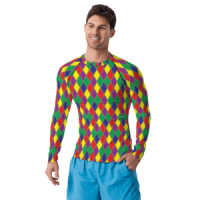 Party Jester Rash Guard Shirt