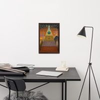 World Hierarchy Pyramid Mini-Poster 12.5″ x 18.5″