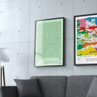 Q-WEB Poster, 4chan Green Edition 24 x 36