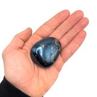 Covellite Large Tumbled Stone, Peru