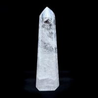 Giant Quartz Polished Obelisk 13.25