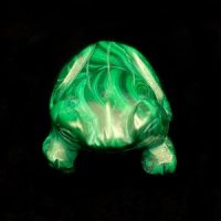 Malachite Frog Sculptures, Congo (Large)