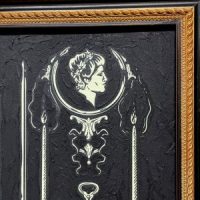 Ghost in the Mirror, Mixed Media, 24.5