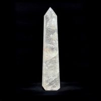 Giant Quartz Polished Obelisk 16.75