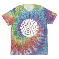 Q-WEB TIE-DYE 'Summer of Love' T-SHIRT