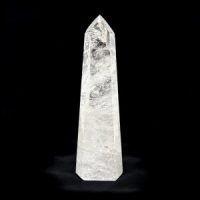 Giant Quartz Polished Obelisk 13.25
