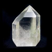 Chlorite Quartz Polished Point 3.5
