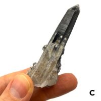 Dark Fairy Quartz Raw Points, Pakistan